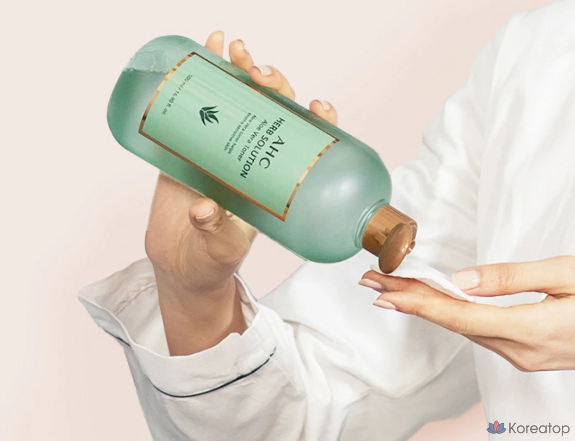 Тонер AHC Herb Solution Aloe Vera, 500 мл, 1 шт.