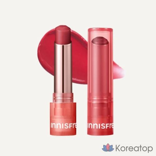 Тинт-бальзам для губ Innisfree Dewy Tint Lip Balm, оттенок 4 Rose Brick, 3.2 г, 1 шт., фото 3