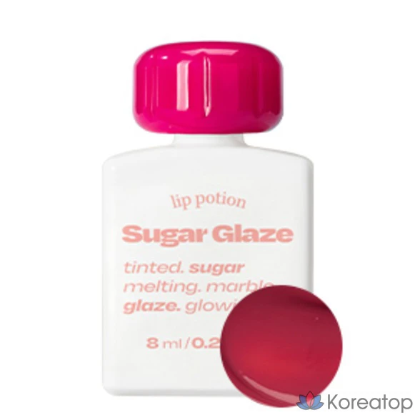 Тинт для губ ALTERNATIVE STEREO Lip Potion Sugar Glaze Lip Tint, оттенок 19 Berry Smoothie Bowl, 1 шт., фото 2