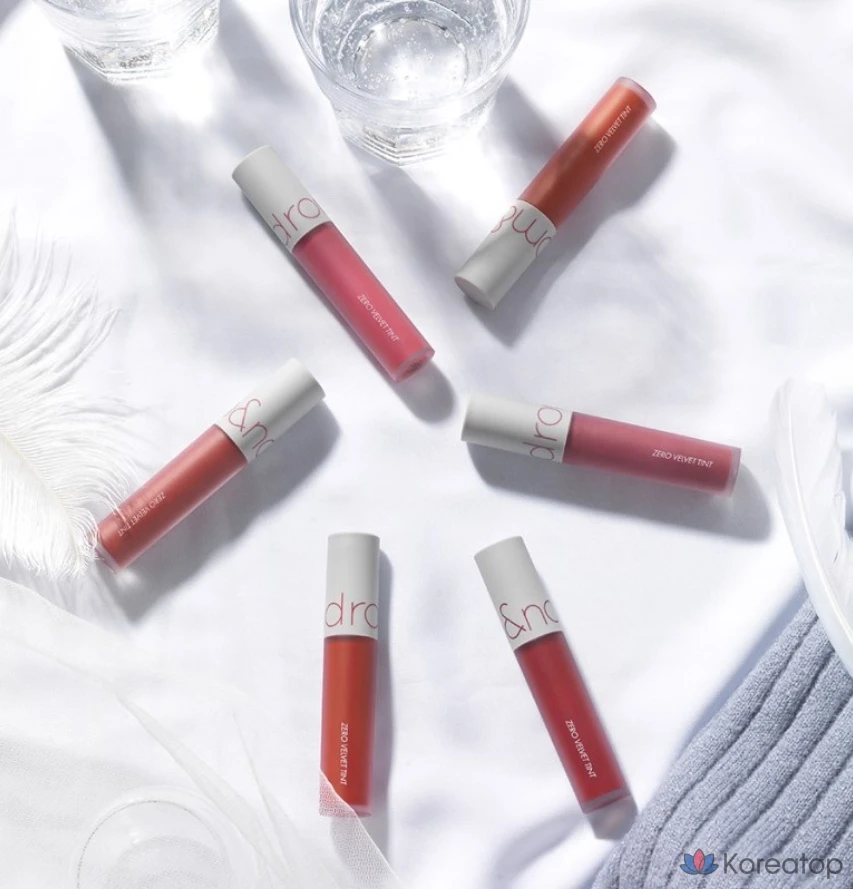 Тинт для губ ROM&ND Zero Velvet Tint, оттенок 7 Fizz, 5.5 г, 1 шт., фото 5