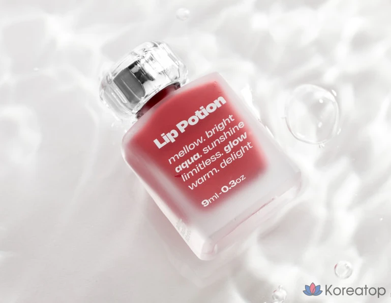 Тинт для губ ALTERNATIVE STEREO Lip Potion Aqua Glow Lip Tint, оттенок Sugar Rose, 3 г, 1 шт., фото 6