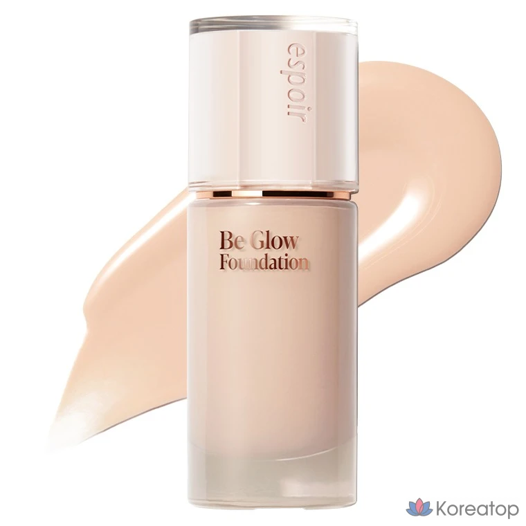 Тонер Espoir Be Glow Foundation, оттенок 21C Cool Ivory, 30 г, 1 шт.