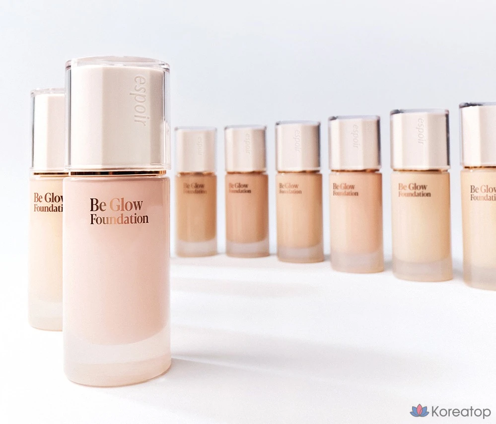 Тонер Espoir Be Glow Foundation, оттенок 21C Cool Ivory, 30 г, 1 шт., фото 2