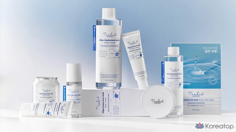 Тканевая маска для лица THE LAB by blanc doux Oligo Hyaluronic Acid Watery Skin Mask, 250 г, 10 шт.
