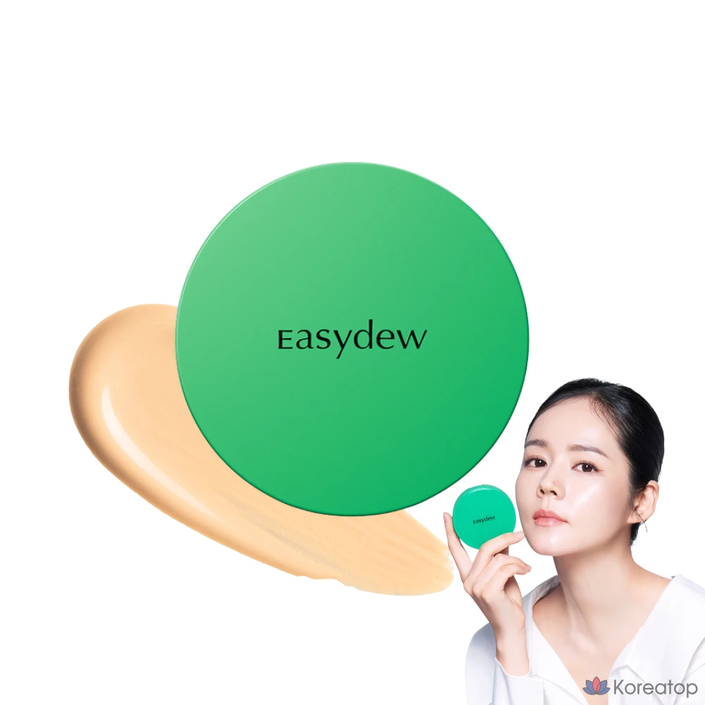 Кушон Easydew Mela B Toning Gimi Ampoule Cushion Mini, оттенок 21 Natural, 8 г, 1 шт., фото 2
