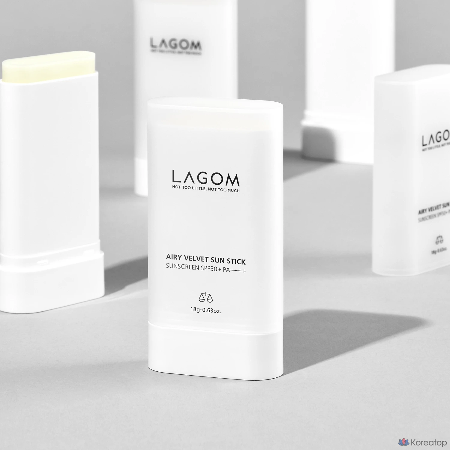 Солнцезащитный стик LAGOM Airy Velvet Sun Stick SPF50+ PA++++, 18 г, 1 шт.