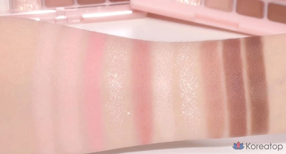 Палетка для век Lilybyred Mood Keyboard Eye Palette, оттенок 10 Milky Cherry Recording, 1 шт.