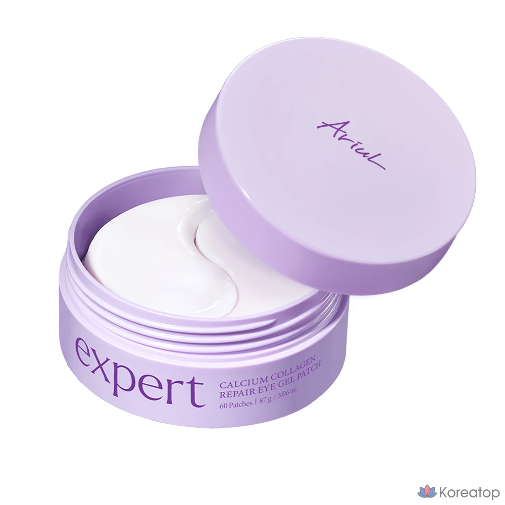 Патчи для глаз Ariul Expert Calcium Collagen Repair Eye Gel Patch, 60 шт.