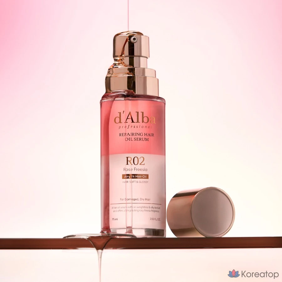 Масло для волос d'Alba Professional Repairing Hair Oil Serum, 75 мл, 1 шт.