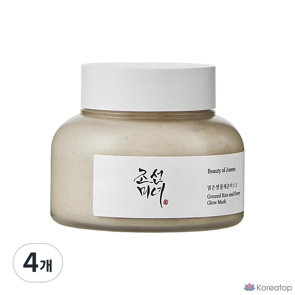Тканевая маска для лица Beauty of Joseon Glow Deep Rice Honey Mask, 4 шт.