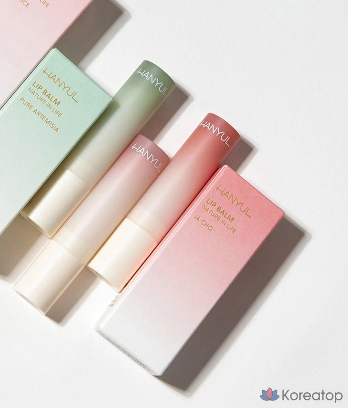 Бальзам для губ HANYUL Natural Lip Balm, оттенок 2, 3.2 г, 1 шт.