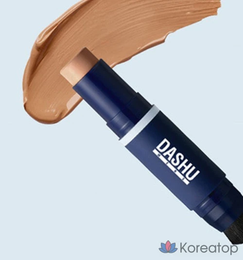 Стик-фундамент DASHU Men's Multi Cover Stick Foundation, оттенок 03 Sand Beige, 12 г, 1 шт., фото 3