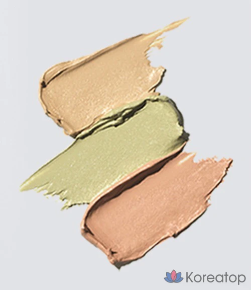Консилер The Saem Cover Perfection Triple Pot Concealer, оттенок 01 Correct Beige, 13.5 г, 1 шт.