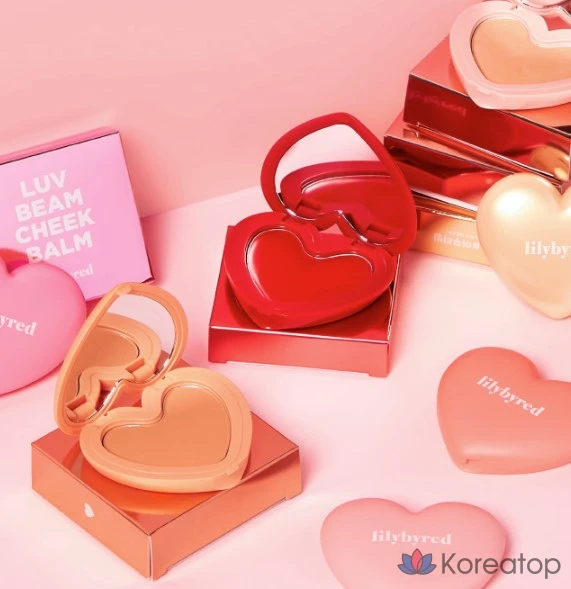 Крем для щек Lilybyred Luv Beam Cheek Balm, оттенок 04 Simkung Beam, 3.5 г, 1 шт., фото 5
