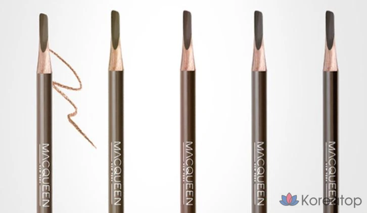 Карандаш для бровей Mqny My Strong Eyebrow Pencil, оттенок Gray Brown, 1.2 г, 1 шт., фото 5