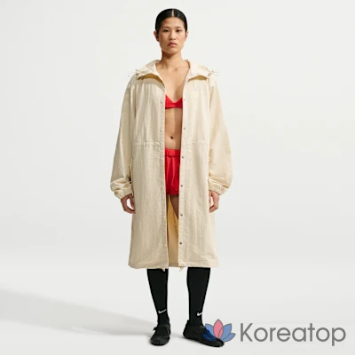 Парка женская Nike Skims Crunch Nylon Hooded Parka