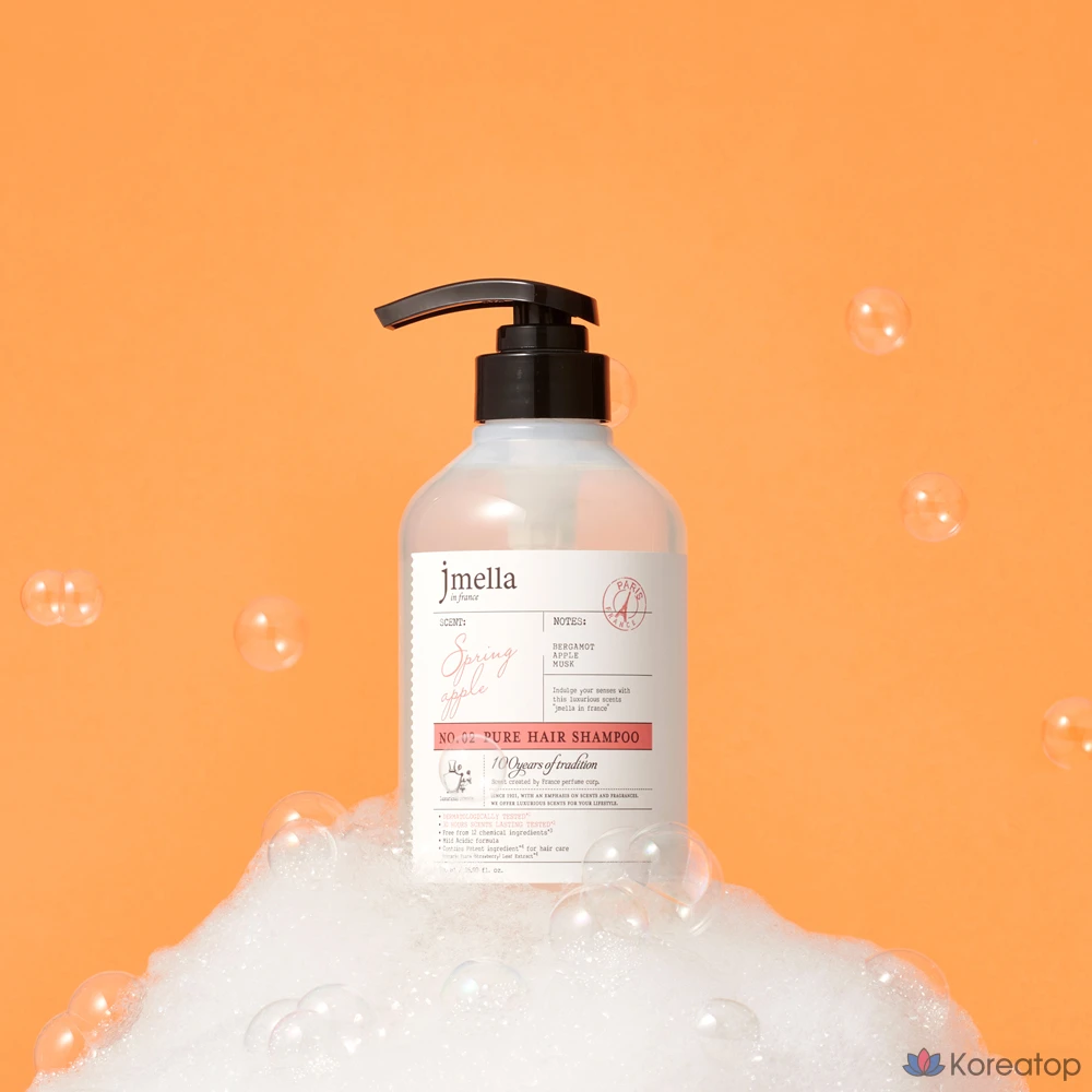 Шампунь Jmella In France Pure Spring Apple Hair Shampoo, 500 мл, 1 шт.