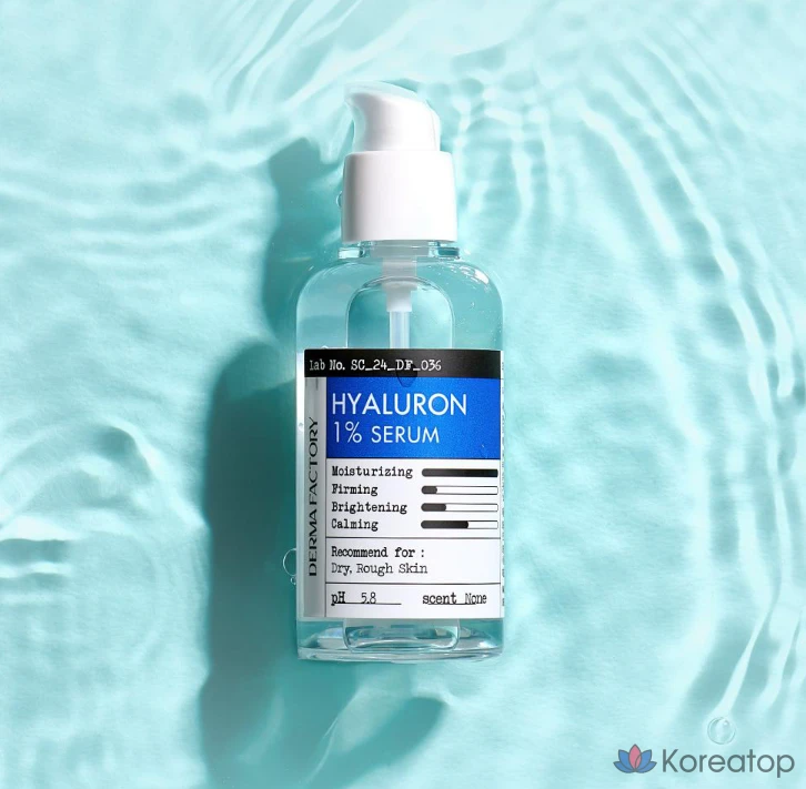Сыворотка Derma Factory Hyaluron 1% Serum, 80 мл, 1 шт.