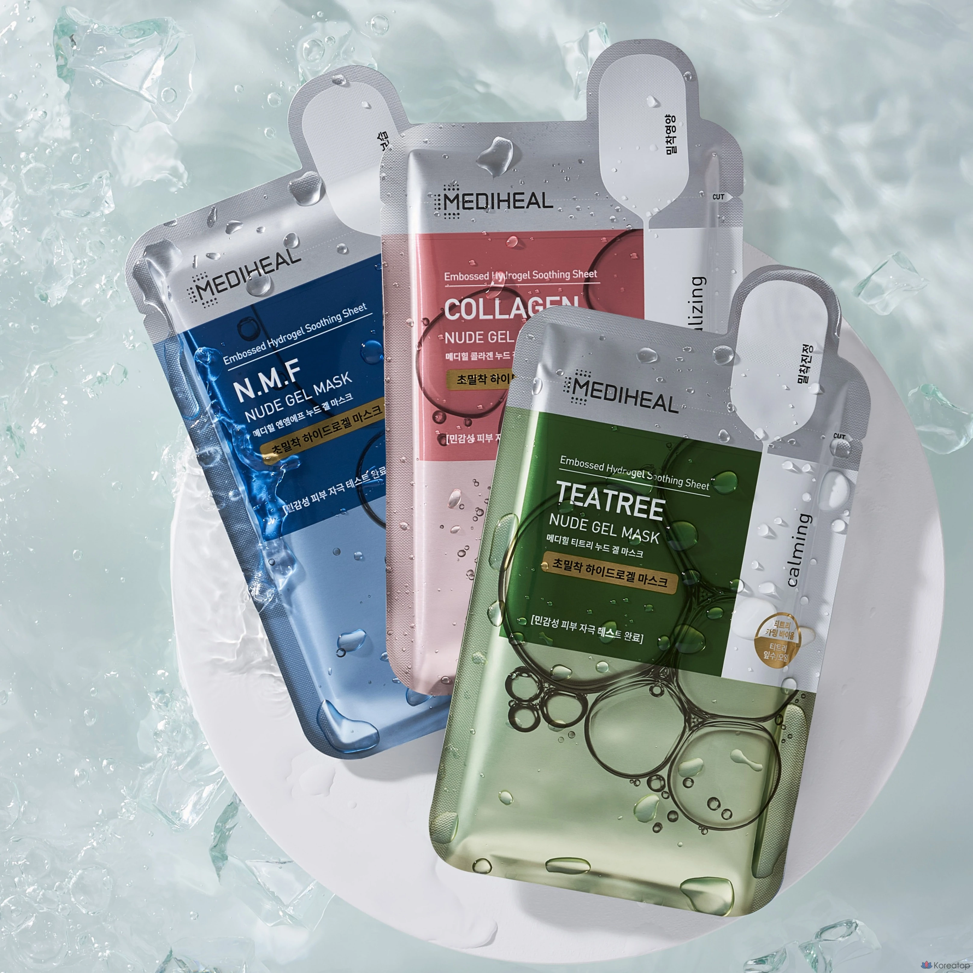 Тканевая маска для лица MEDIHEAL Tea Tree Nude Gel Mask, 10 шт.