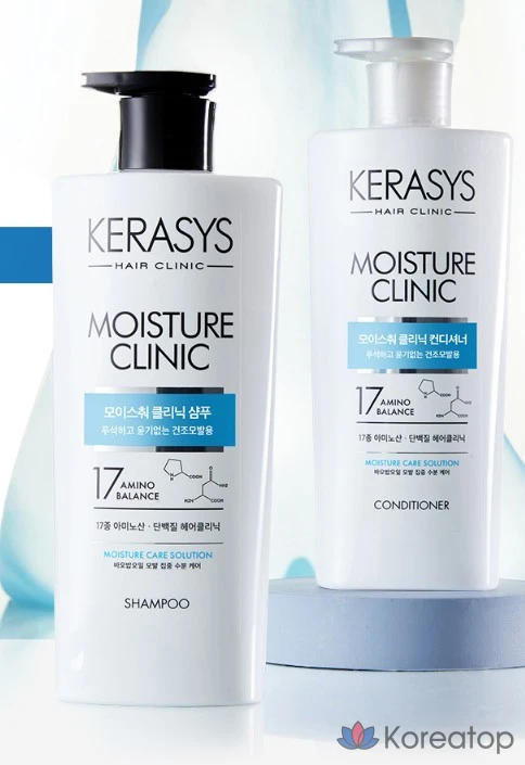Шампунь KeraSys Moisture Clinic Protein Shampoo, 750 мл, 1 шт., фото 4