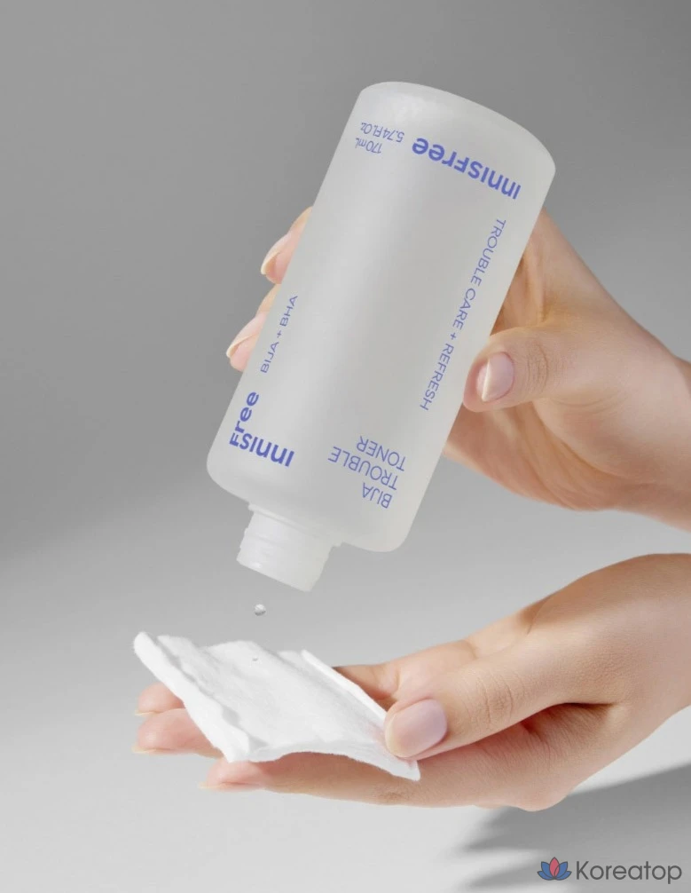 Набор для ухода Innisfree Bija Trouble (Toner 170 мл + 25 мл + Lotion 100 мл + 25 мл), 2 шт., фото 9