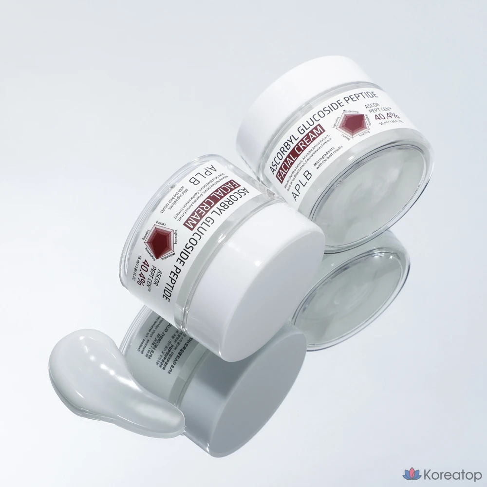 Крем для лица APLB Ascobyl Glucoside Peptide Facial Cream, 55 мл, 1 шт.
