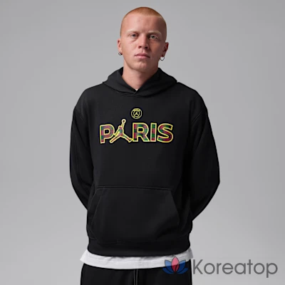 Худи мужской Jordan Paris Saint-Germain Fleece Pullover Hoodie