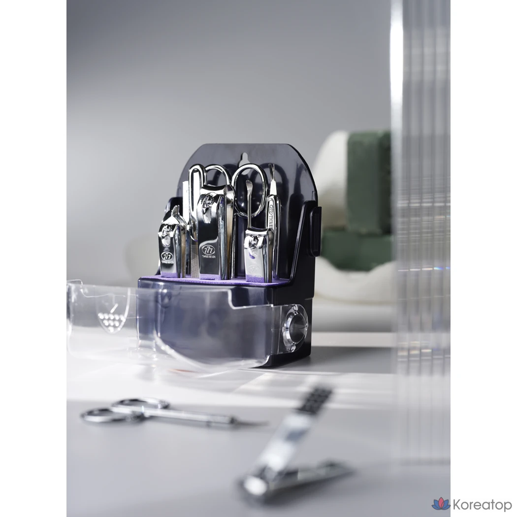 Набор для ухода Three Seven Nail Clipper Set TS-090C Luna, 2 шт.
