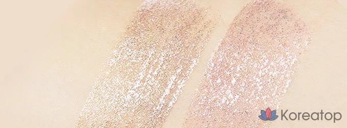 Жидкие тени для век Holika Holika Eye Metal Glitter Liquid Eyeshadow, оттенок 10 Sunshine, 1 шт., фото 3
