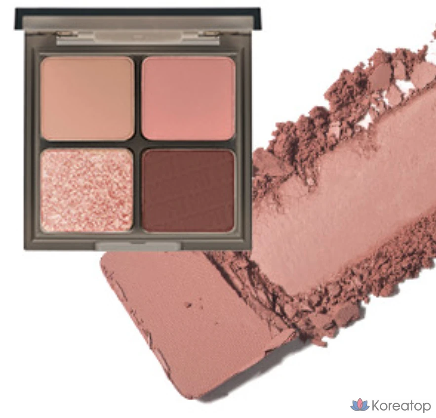 Тени для век MERZY Mood Fit Shadow Palette, оттенок S1 Amusing Rose, 1 шт., фото 2