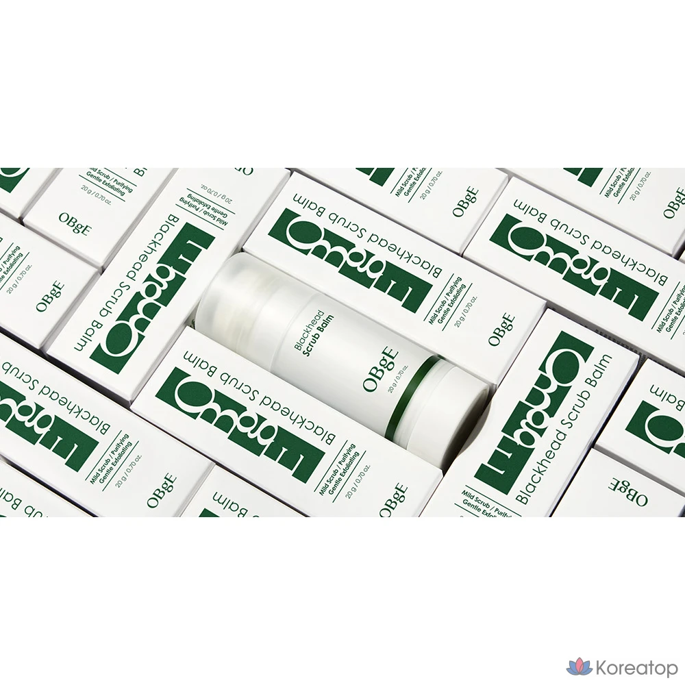 Скраб-бальзам OBge Blackhead Stick Scrub Balm, 20 г, 1 шт.
