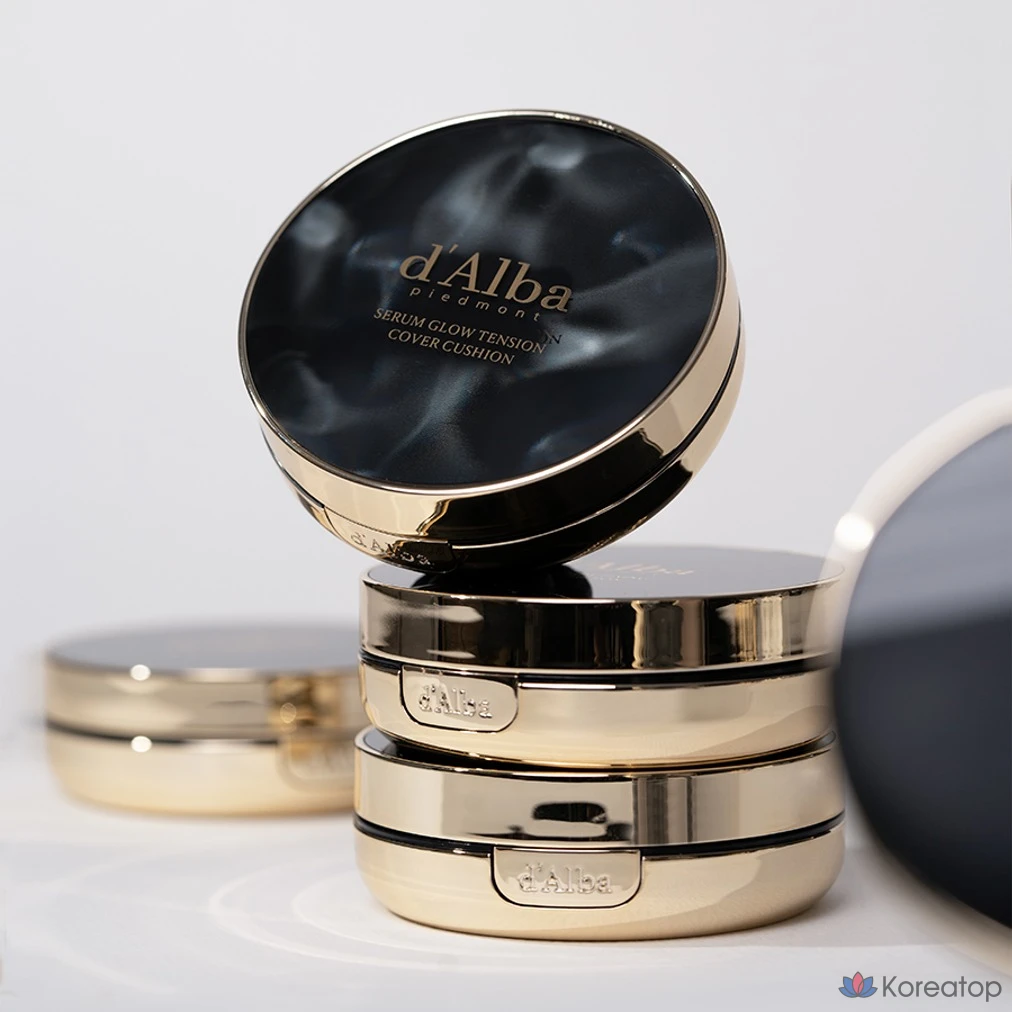 Кушон d'Alba Serum Glow Tension Cover Cushion, оттенок 23, 17 г, 1 шт.