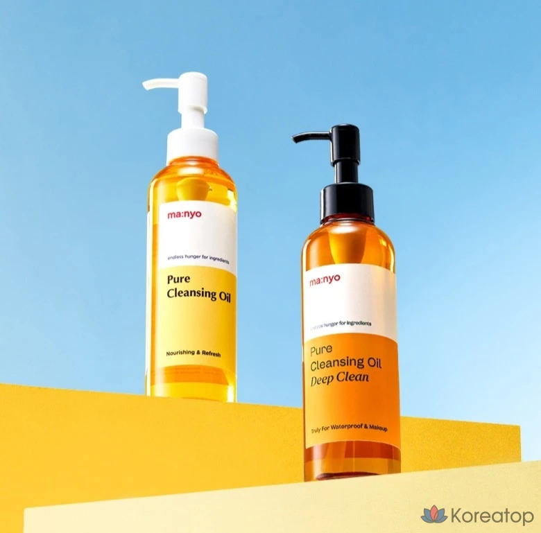 Гидрофильное масло Manyo Pure Cleansing Oil Deep Clean, 250 мл + 55 мл, 2 шт., фото 9