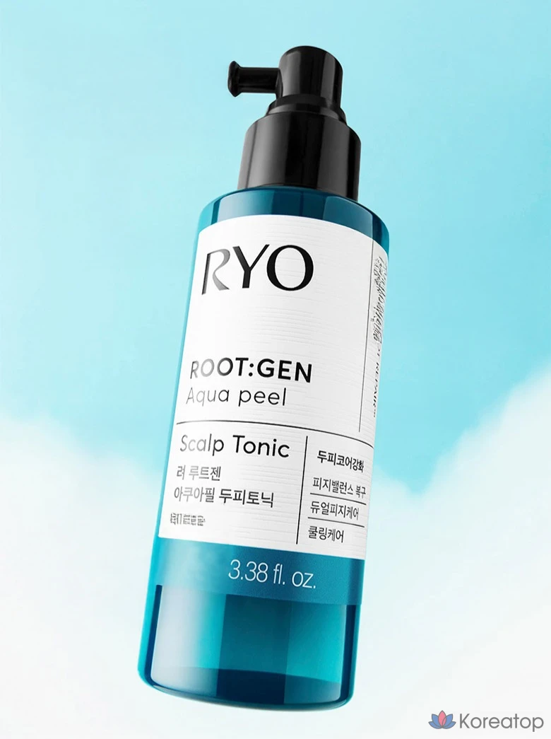 Тоник для волос и кожи головы Ryo Cooling Scalp Care Rootgen Aqua Peel Hair Tonic, 100 мл, 1 шт.