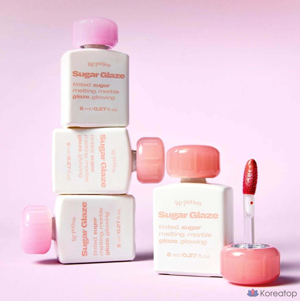 Тинт для губ ALTERNATIVE STEREO Lip Potion Sugar Glaze Lip Tint, оттенок 19 Berry Smoothie Bowl, 1 шт., фото 8