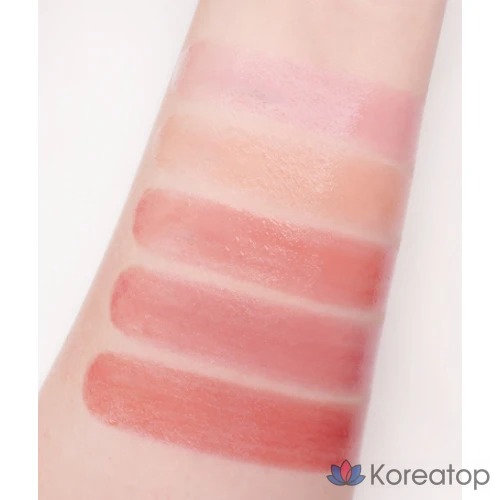 Тинт-бальзам для губ Innisfree Dewy Tint Lip Balm, оттенок 4 Rose Brick, 3.2 г, 1 шт., фото 10