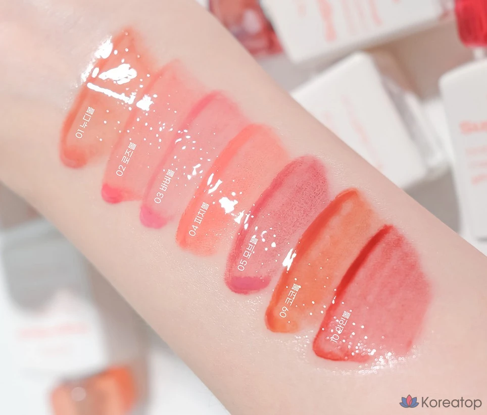 Тинт для губ ALTERNATIVE STEREO Lip Potion Sugar Glaze Lip Tint, оттенок 19 Berry Smoothie Bowl, 1 шт., фото 9
