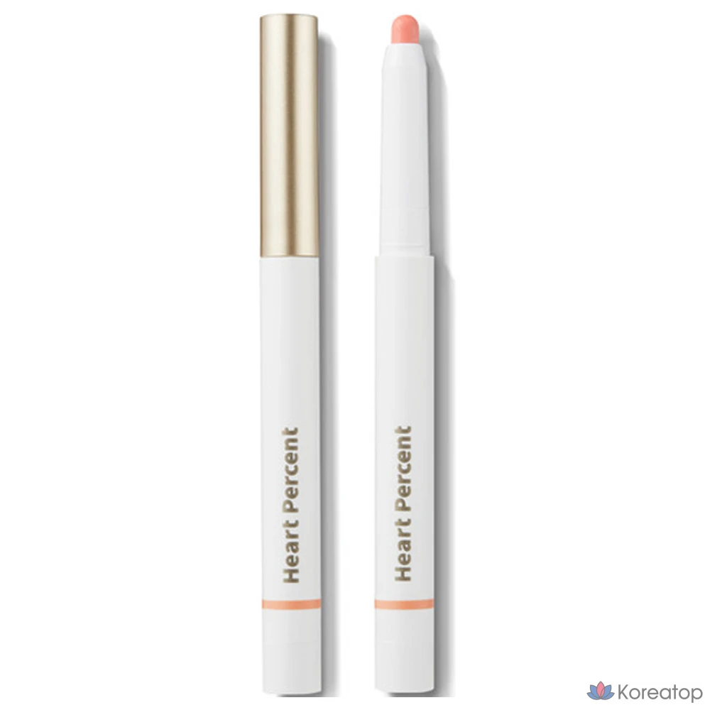 Тинт для губ Heart Percent Vegan Beauty Dot On Mood Lip Pencil, оттенок 05 Apricot Coral, 0.8 г, 1 шт.