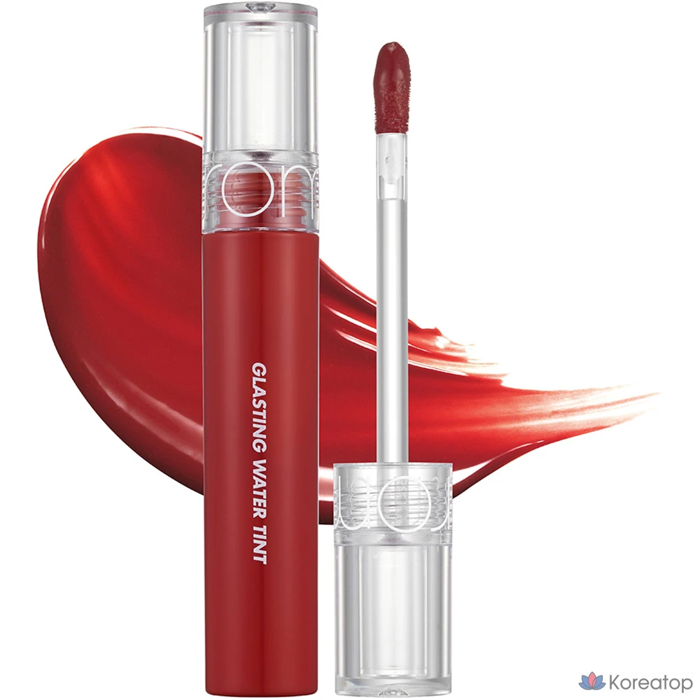 Тинт для губ ROM&ND Glasting Water Tint, оттенок 02 Red Drop, 4 г, 1 шт.