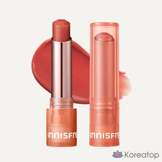 Тинт-бальзам для губ Innisfree Dewy Tint Lip Balm, оттенок 3 Love Beige, 3.2 г, 1 шт., фото 3