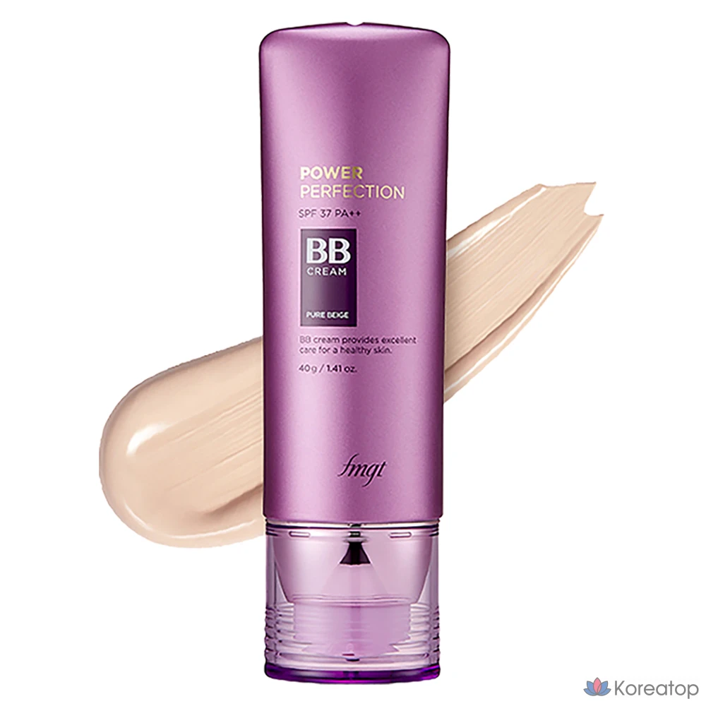BB-крем The Face Shop Power Perfection BB Cream SPF 37 PA++, оттенок V103 Pure Beige, 40 г, 1 шт.