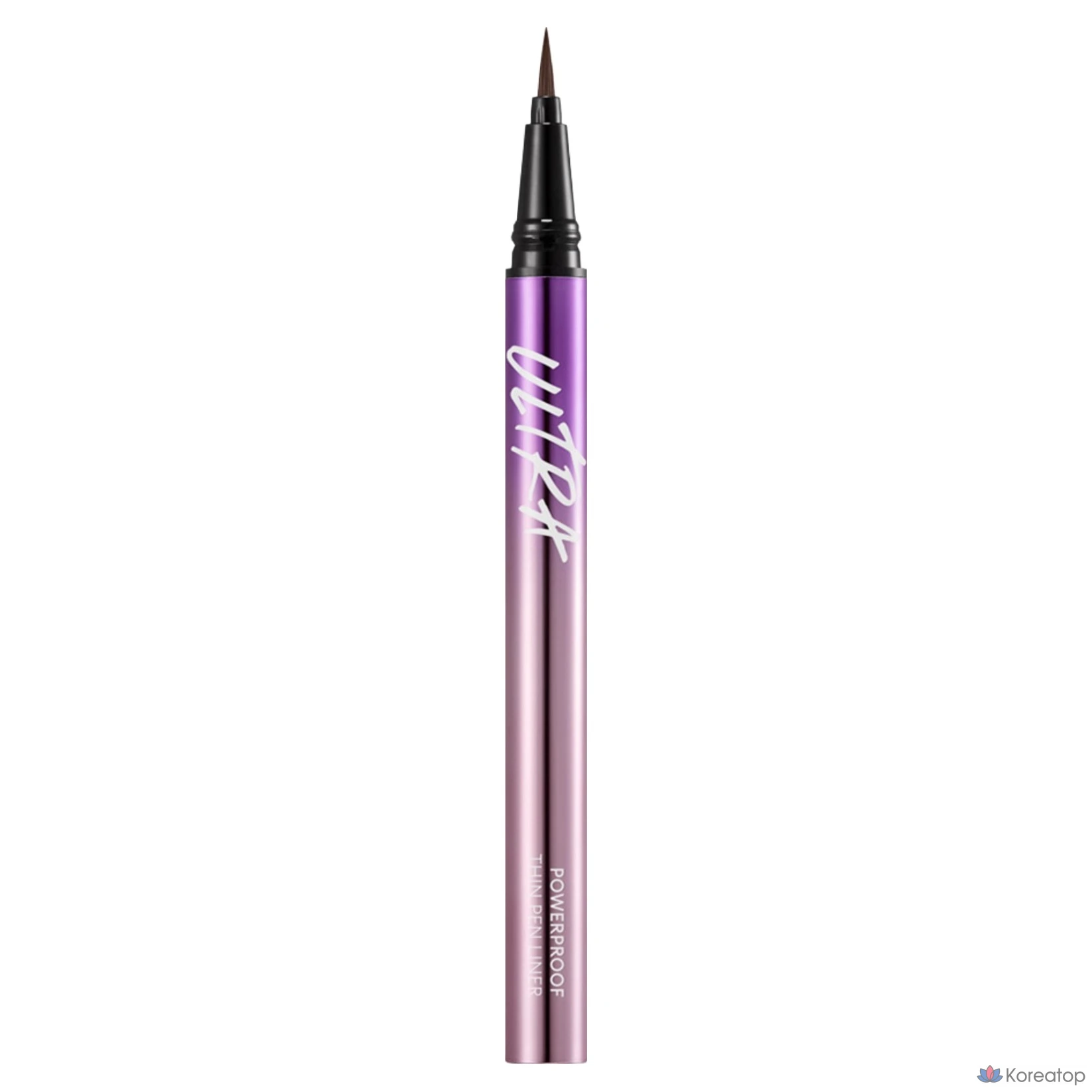 Подводка для глаз Missha Ultra Powerproof Thin Pen Liner, оттенок Dark Brown, 0.4 г, 1 шт., фото 3