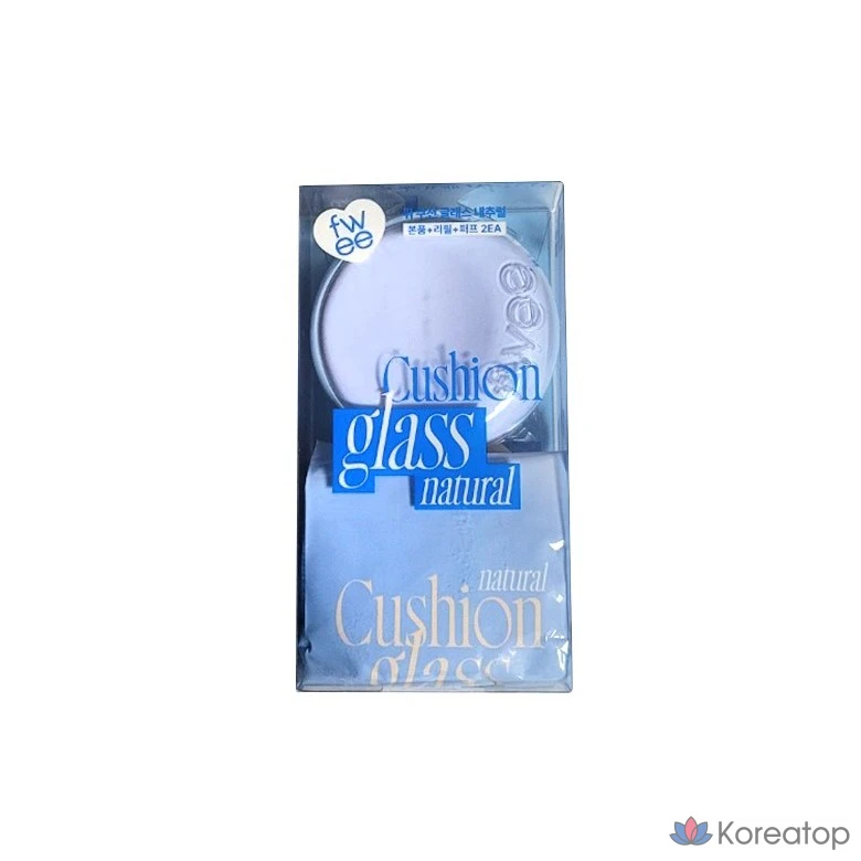 Кушон fwee Cushion Glass, оттенок 00 Clear, 15 г, 2 шт.