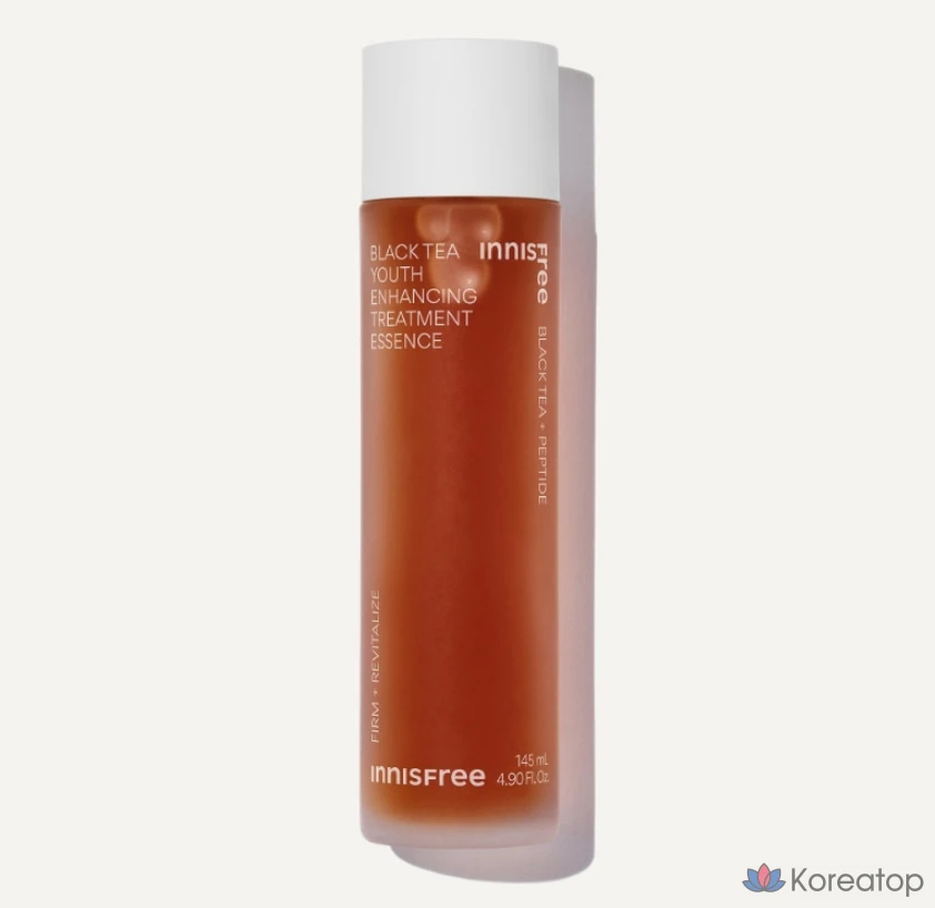 Эссенция Innisfree Black Tea Youth Enhancing Treatment Essence, 145 мл, 1 шт., фото 2