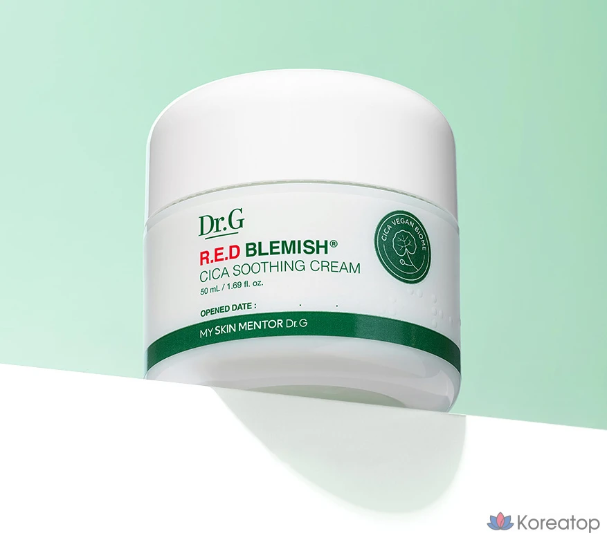 Крем Dr. G Red Blemish Cica Soothing Cream Duo Set, 100 мл, 1 шт.