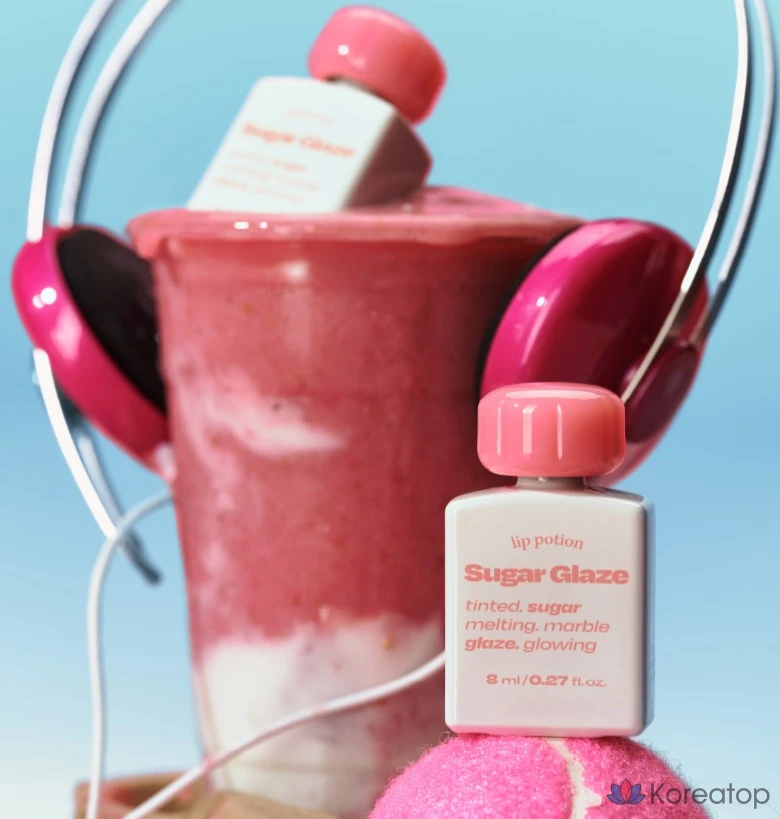 Тинт для губ ALTERNATIVE STEREO Lip Potion Sugar Glaze Lip Tint, оттенок 17 Rose Cookie Ball, 1 шт., фото 5