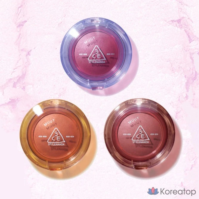 Тинт для губ 3CE Bouncy Blur Balm Tinted Edition, оттенок PINKPETAL, 4.8 г, 1 шт., фото 4