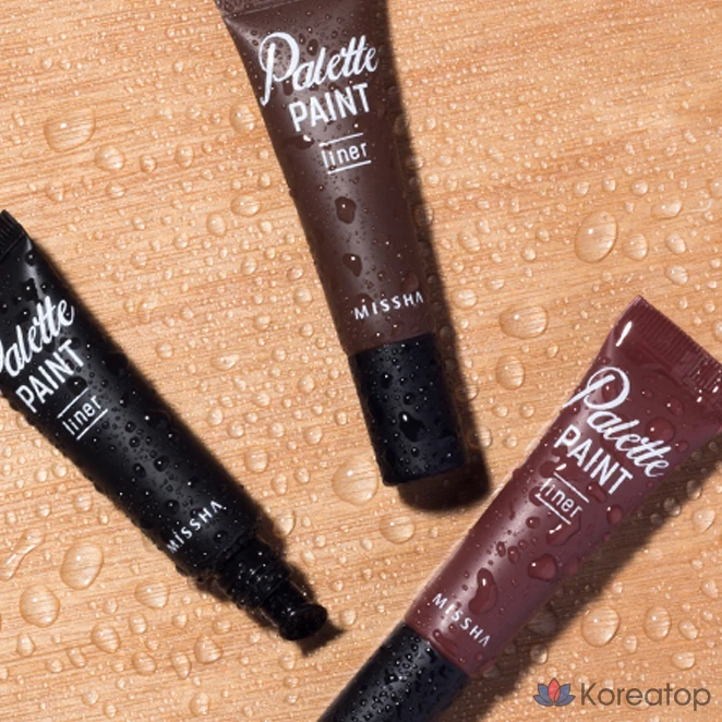 Гель-лайнер для глаз Missha Palette Paint Gel Liner, оттенок Brown, 6 г, 1 шт., фото 6