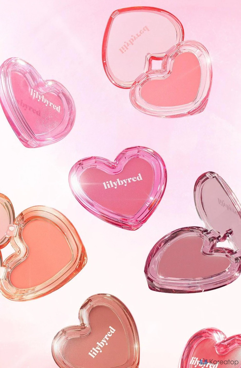 Румяна Lilybyred Love Beam Sherbet Cheek, оттенок 03 Peach Topping, 3.5 г, 1 шт.