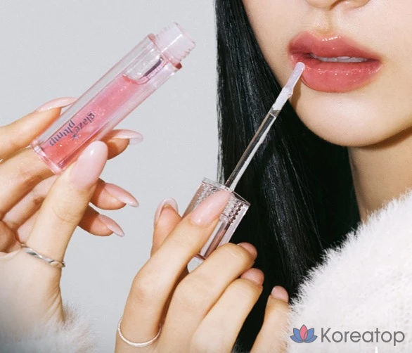 Блеск для губ Etude House Glaze Plump Gloss, оттенок 03 Aurora Pink, 4 г, 1 шт., фото 6